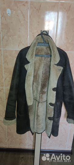 Дубленка натуральная мужская новая