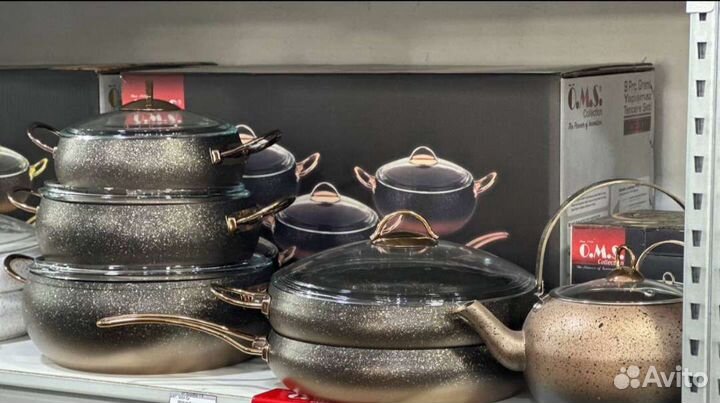 Набор кастрюль омс