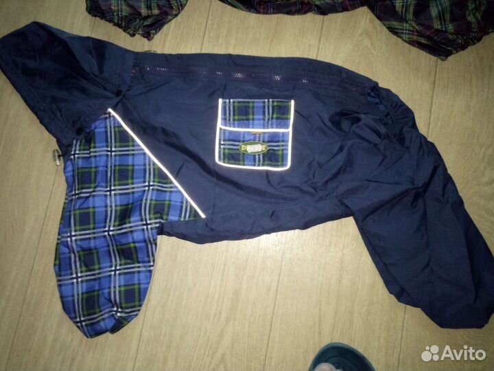 Дождевик для средней собаки
