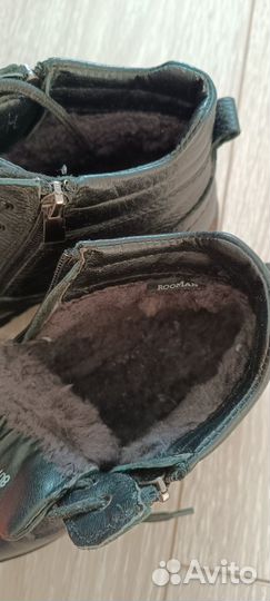 Ботинки зимние натуральная кожа 37