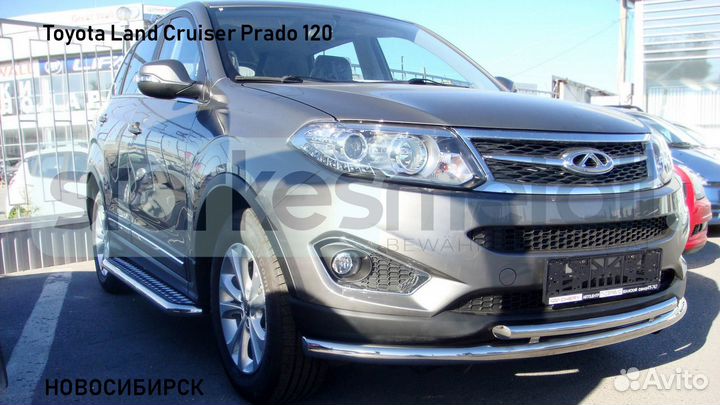 Пороги подножки Toyota Land Cruiser Prado 120 Classik