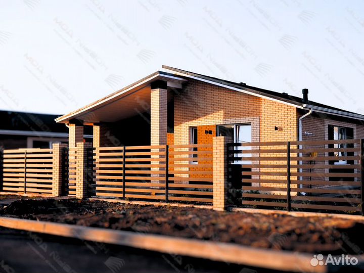 Забор Ранчо из металла