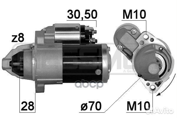 Стартер 220884 Era
