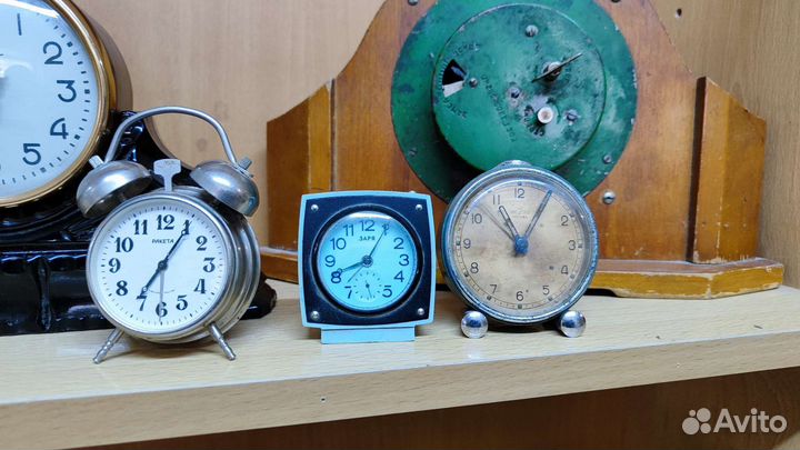 Часы СССР Сердобский. + Будильники