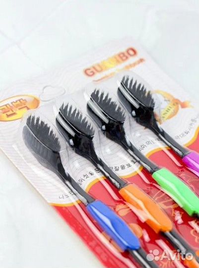 Бамбуковые бактерицидные зубные щетки Nano