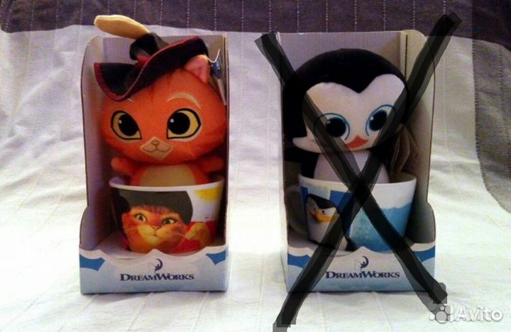 Игрушки Dream Works: Ослик и Подштанник