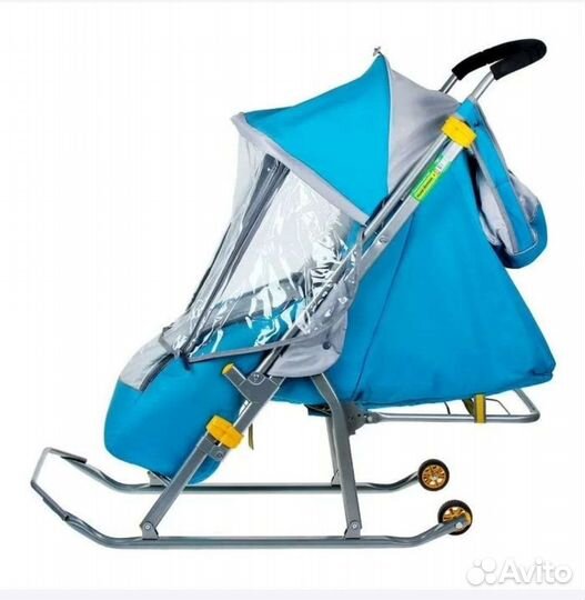 Детские санки коляска бу