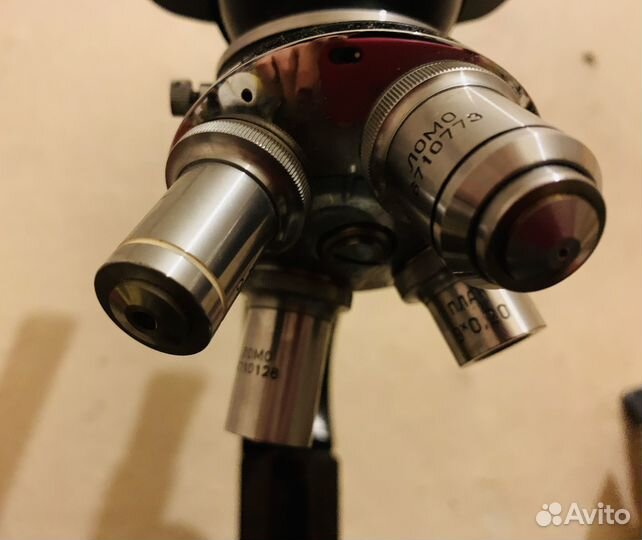 Микроскоп мбр-3, ломо, СССР