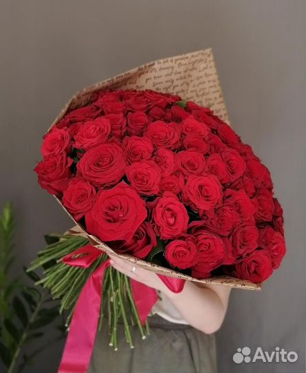 Доставка цветов Ставрополь 2 розы, букеты