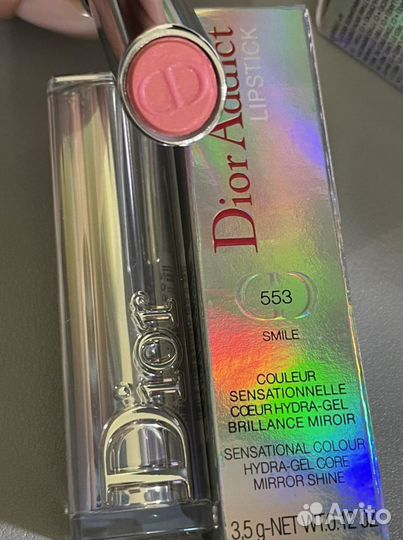 Помада блеск dior addict lipstick 553, 561, 266