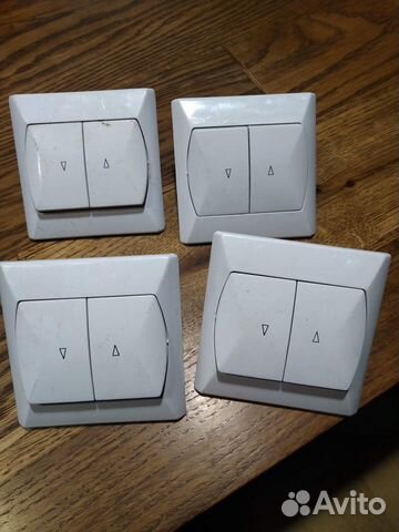 Переключатель электрический для жалюзи, рольставен