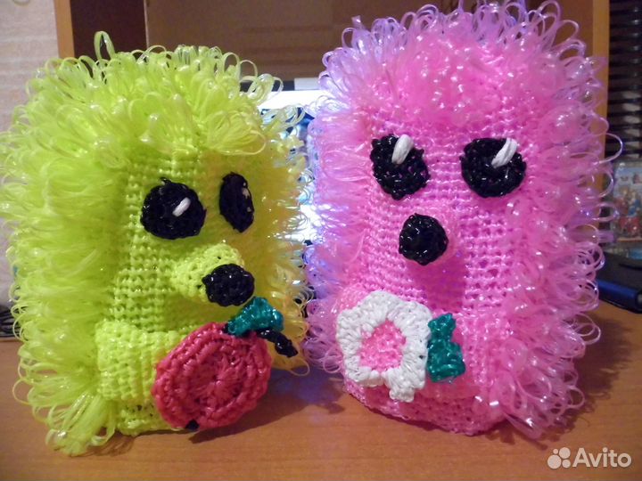 Мочалки ручной вязки