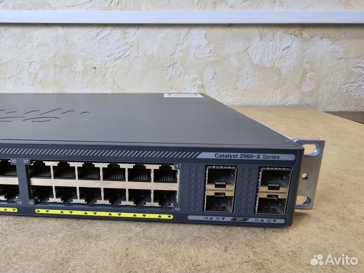 Коммутатор Cisco WS-C2960X-48FPS-L