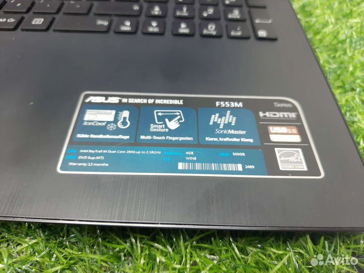 Ноутбук Asus F553M Состояние:Ближе к новому