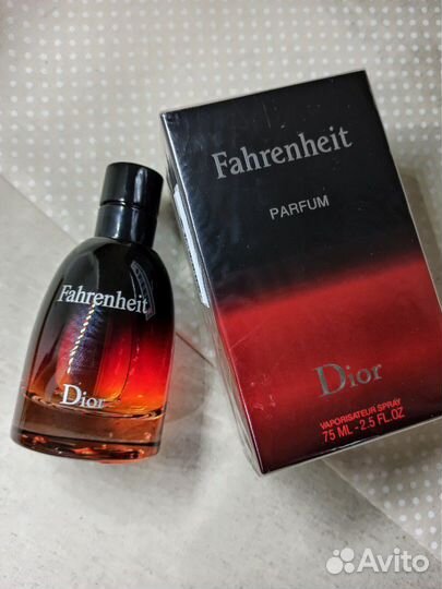 Парфюмированная вода Dior Fahrenheit 75мл новый
