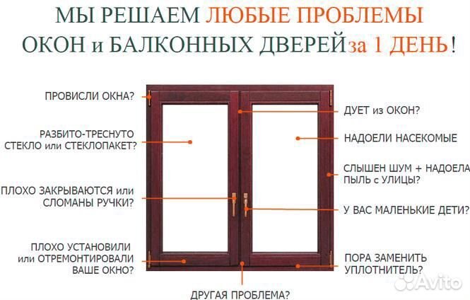 Ремонт евро деревянных окон