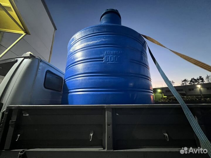 Резервуар пластиковый 5 тонн для гсм и топлива (ве