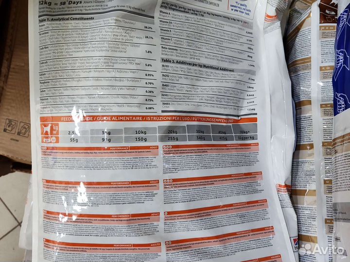 Корм для собак hills 12кг