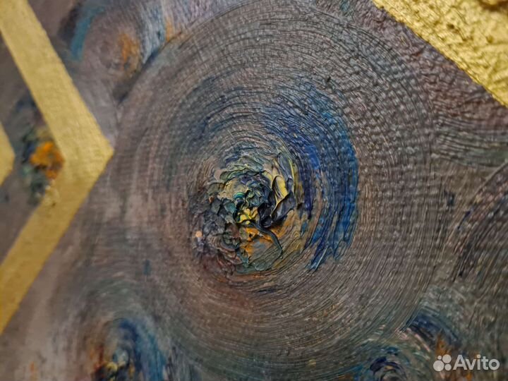 Картина маслом Лабиринт, 2017 год