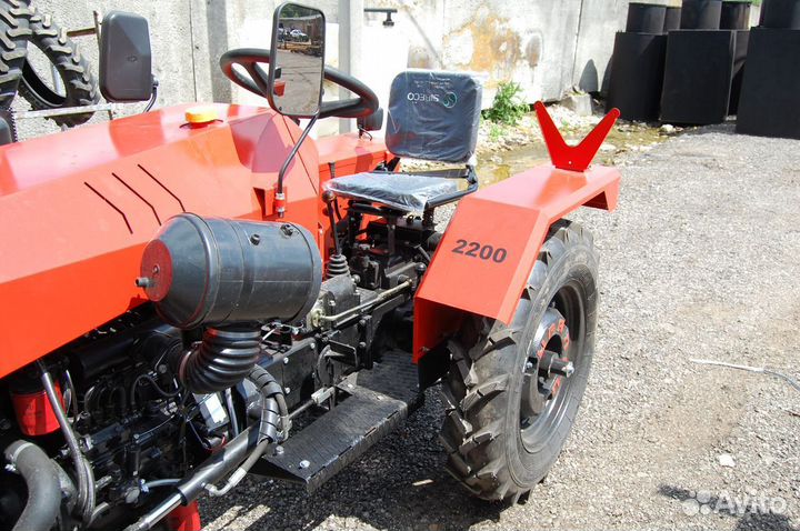 Мини-трактор УРАЛЕЦ 2200Б, 2022