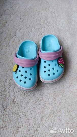 Crocs детские для девочки 23 размер