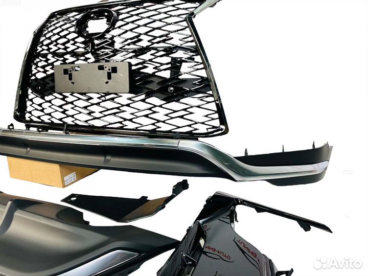 Обвес (с решеткой ) Lexus LX600 LX500d O3068