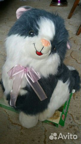 Кошка мягкая игрушка