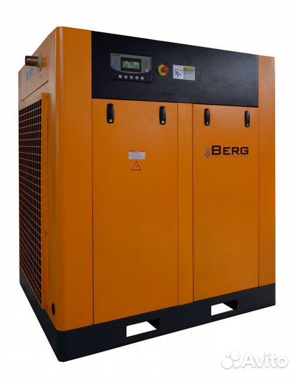 Винтовой компрессор berg вк30 30 квт, 7-12 атм