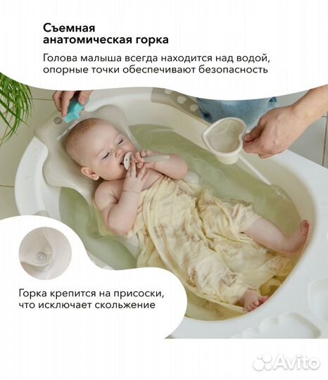 Ванночка для купания Happy Baby 0+