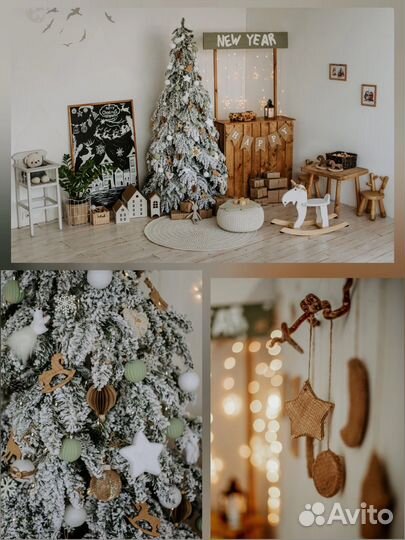 Новогодняя фотосессия в студии