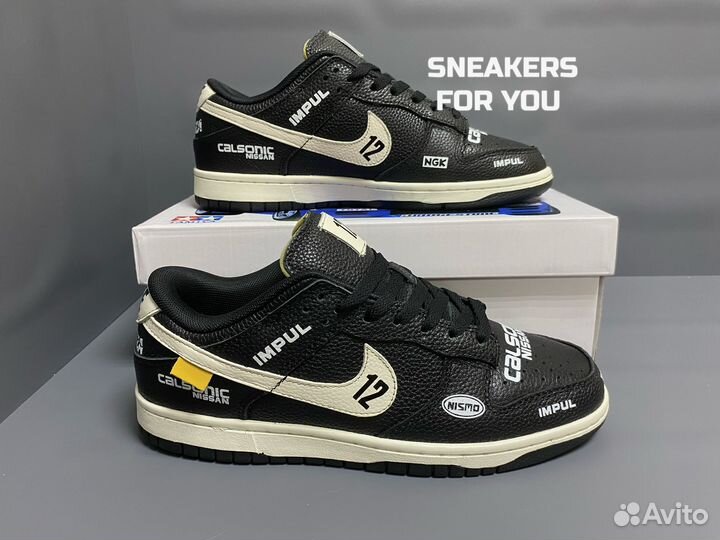 Кроссовки Nike Sb dunk low Calsonic Skyline GTR
