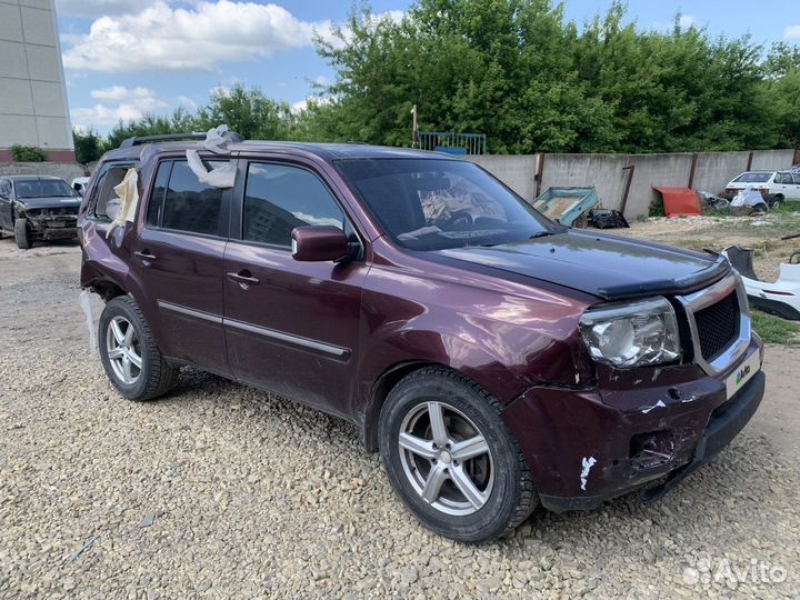 Honda Pilot 3.5 AT, 2008, битый, 260 000 км