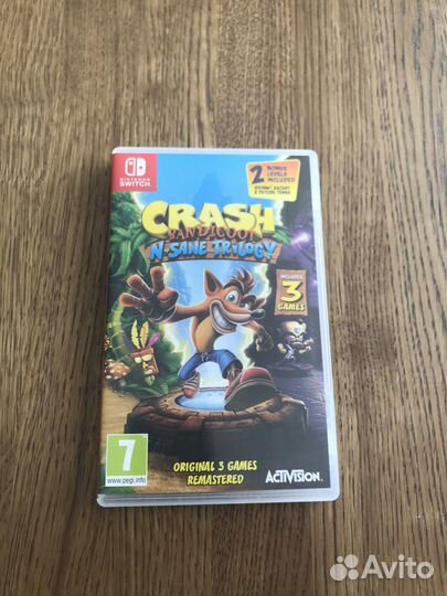 Crash bandicoot n sane trilogy nintendo