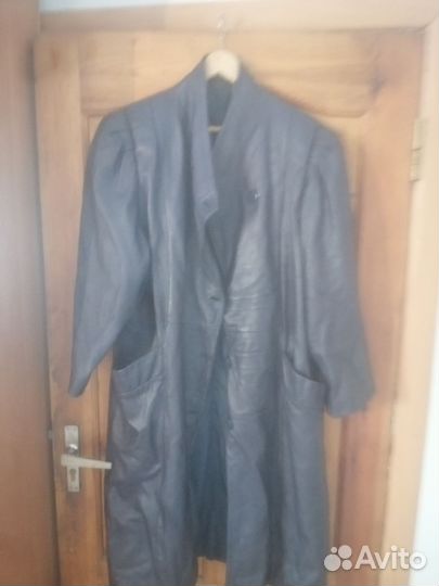 Кожаный плащ женский натуральная кожа