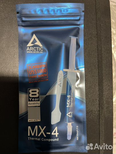 Mx4 термопаста