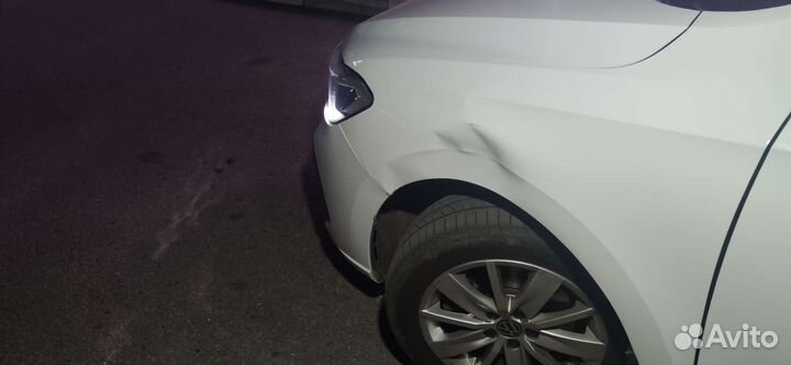 Крыло переднее левое Volkswagen Polo liftback 2020