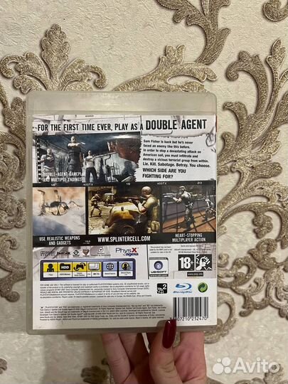 Splinter cell double agent ps3