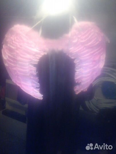 Крылья розовые \ангел