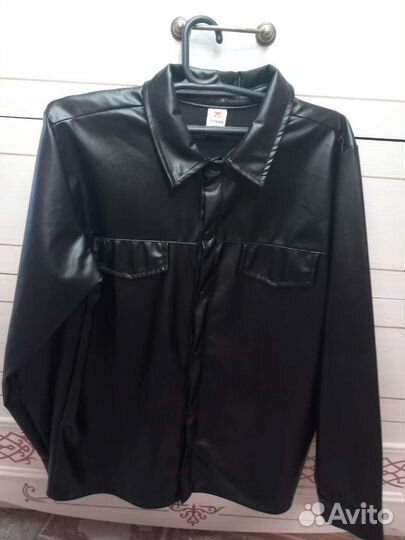 Кожаная рубашка