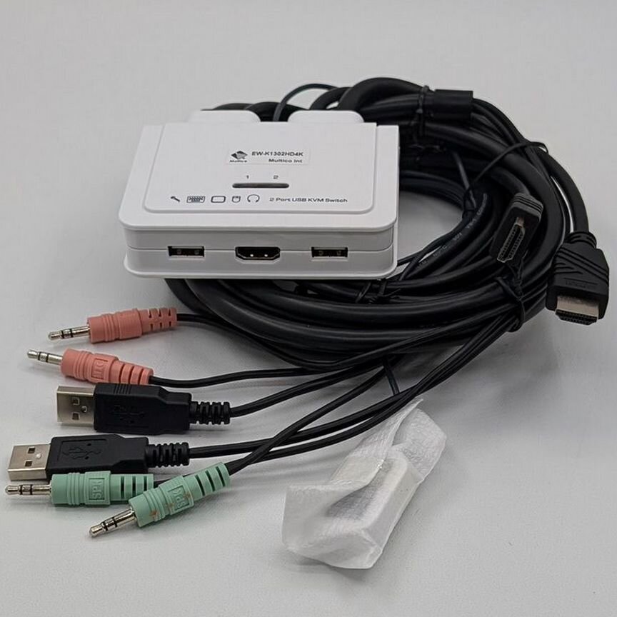 [EW-K1302HD4K] Kvm Переключатель Multico