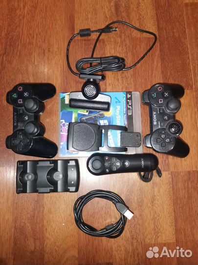 PS3 джойстики, камера, диск