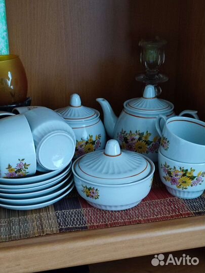 Чайный сервиз СССР, з-д Чайка