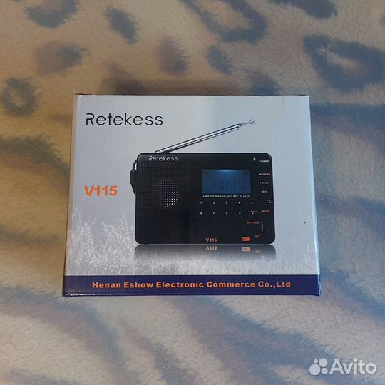 Портативный радиоприемник Retekess V-115, новый