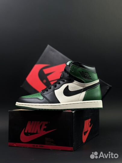 Кроссовки Nike Air Jordan 1 High Pine Green