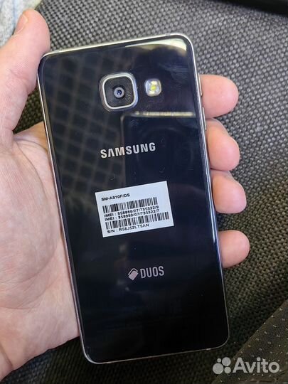 Samsung Galaxy A3 2016 (a310) чёрный