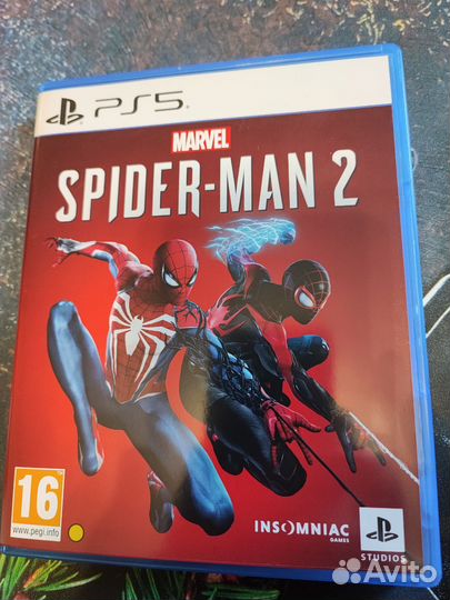Человек паук 2 ps5 диск
