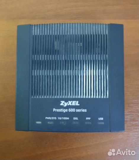 Роутер zyxel adsl2