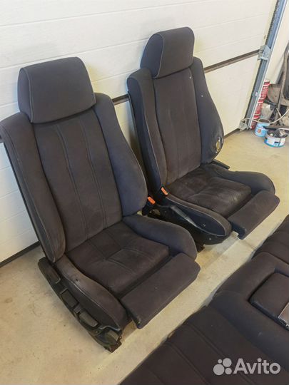 Сиденья моторспорт bmw е34