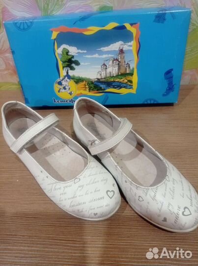Туфли на девочку 32 размер 