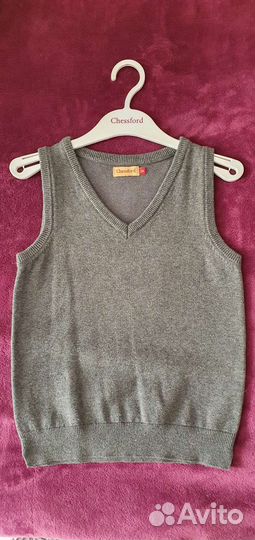 Жилетка для девочки школьная 134